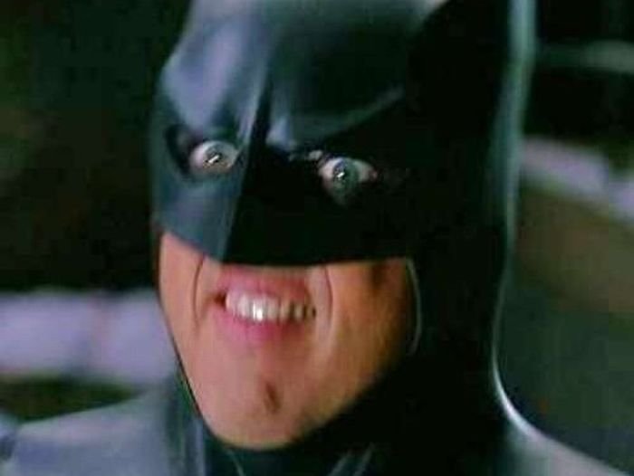 Image result for michael keaton batman smile
